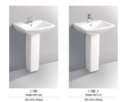 세면기 L-104, L-104_1